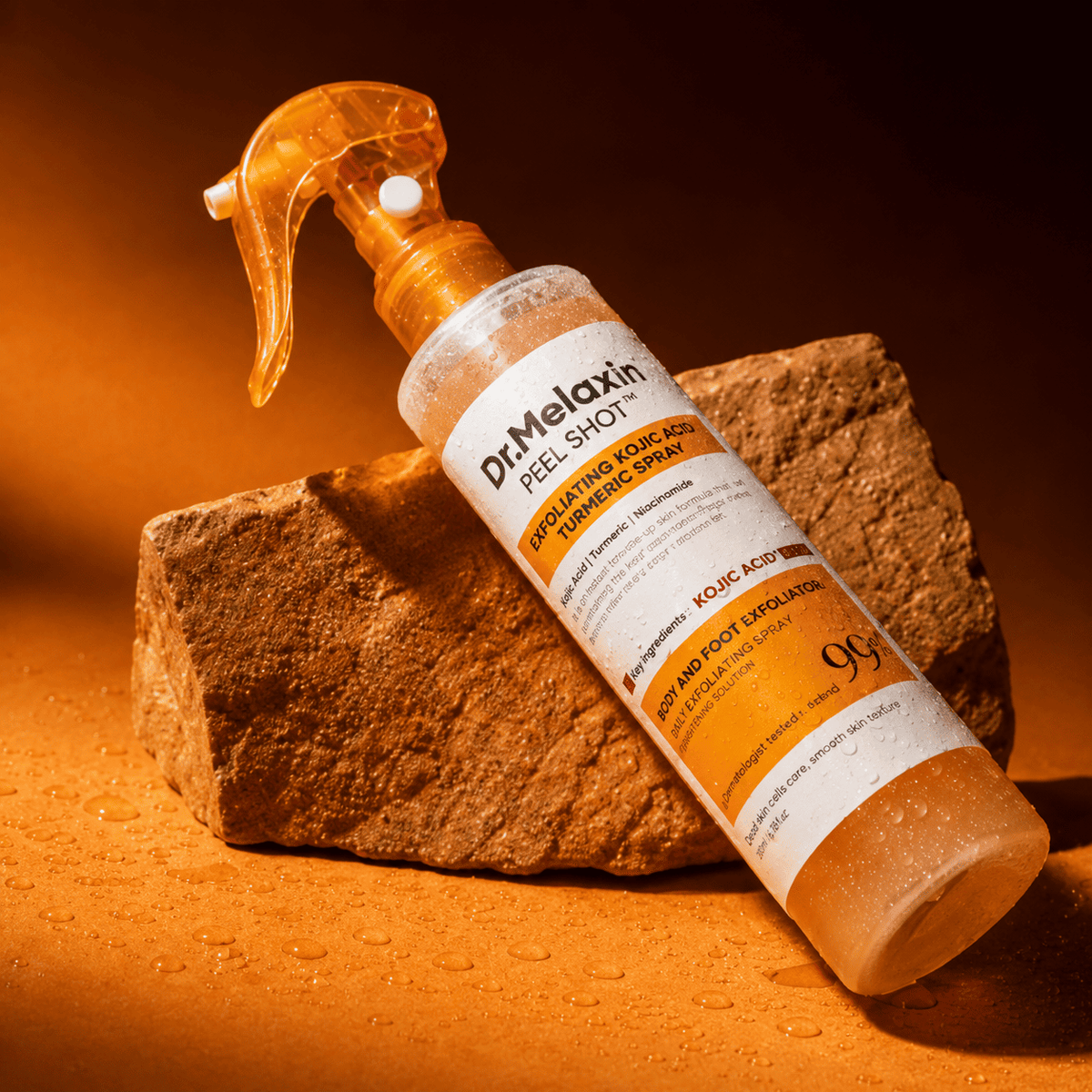 Dr. Melaxin Body Kojic Acid and Turmeric Exfoliating Spray